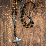 Hematite Health Men's Necklaces Rosary Beaded