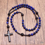 Hematite Health Men's Necklaces Rosary Beaded