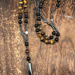 Hematite Health Men's Necklaces Rosary Beaded