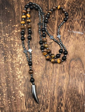 Hematite Health Men's Necklaces Rosary Beaded