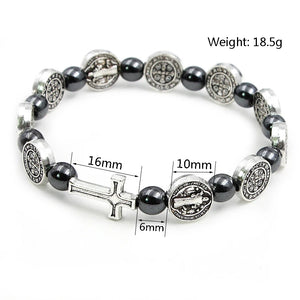 VILLWICE Catholic Rosary Bracelet