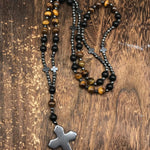 Hematite Health Men's Necklaces Rosary Beaded