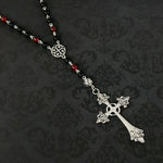 Red & Black Gothic Rosary