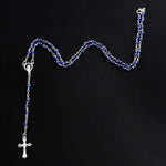 Glass Rosary Necklace