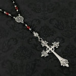 Red & Black Gothic Rosary