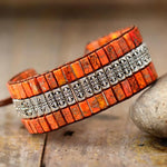 Handmade Triple Layer Natural Stone Bracelet