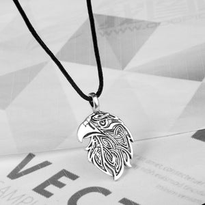 Viking Beast Imperial Eagle Head Necklace