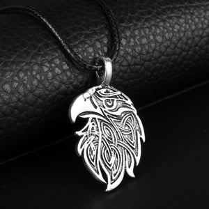 Viking Beast Imperial Eagle Head Necklace