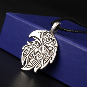 Viking Beast Imperial Eagle Head Necklace