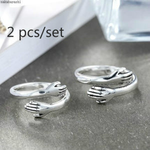 Love Hug Couple RING